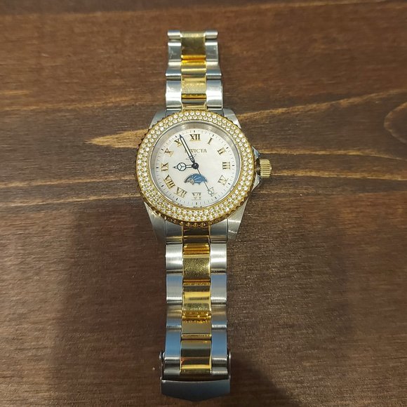 Invicta Sea Base Unisex Watch w/ Mother of Pearl Dial - 40mm, Steel, Gold - Picture 1 of 9